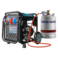 LPG/bensin invertergenerator KS 8100iEG 1/3