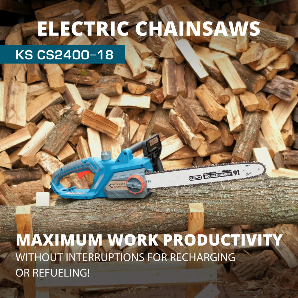Drujbă (fierăstrău cu lanț) electriă KS CS2400-18