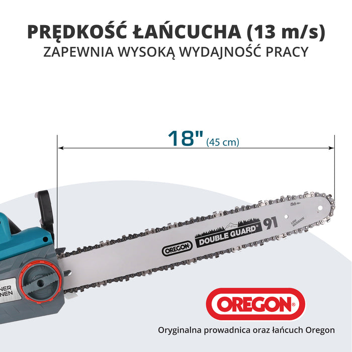 Elektryczna piła łańcuchowa KS CS2400-18