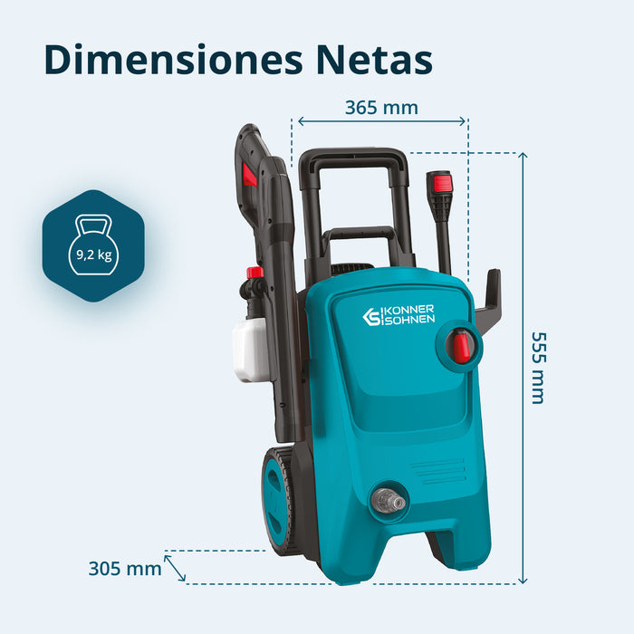 Hidrolimpiadora de alta presión KS PW145V