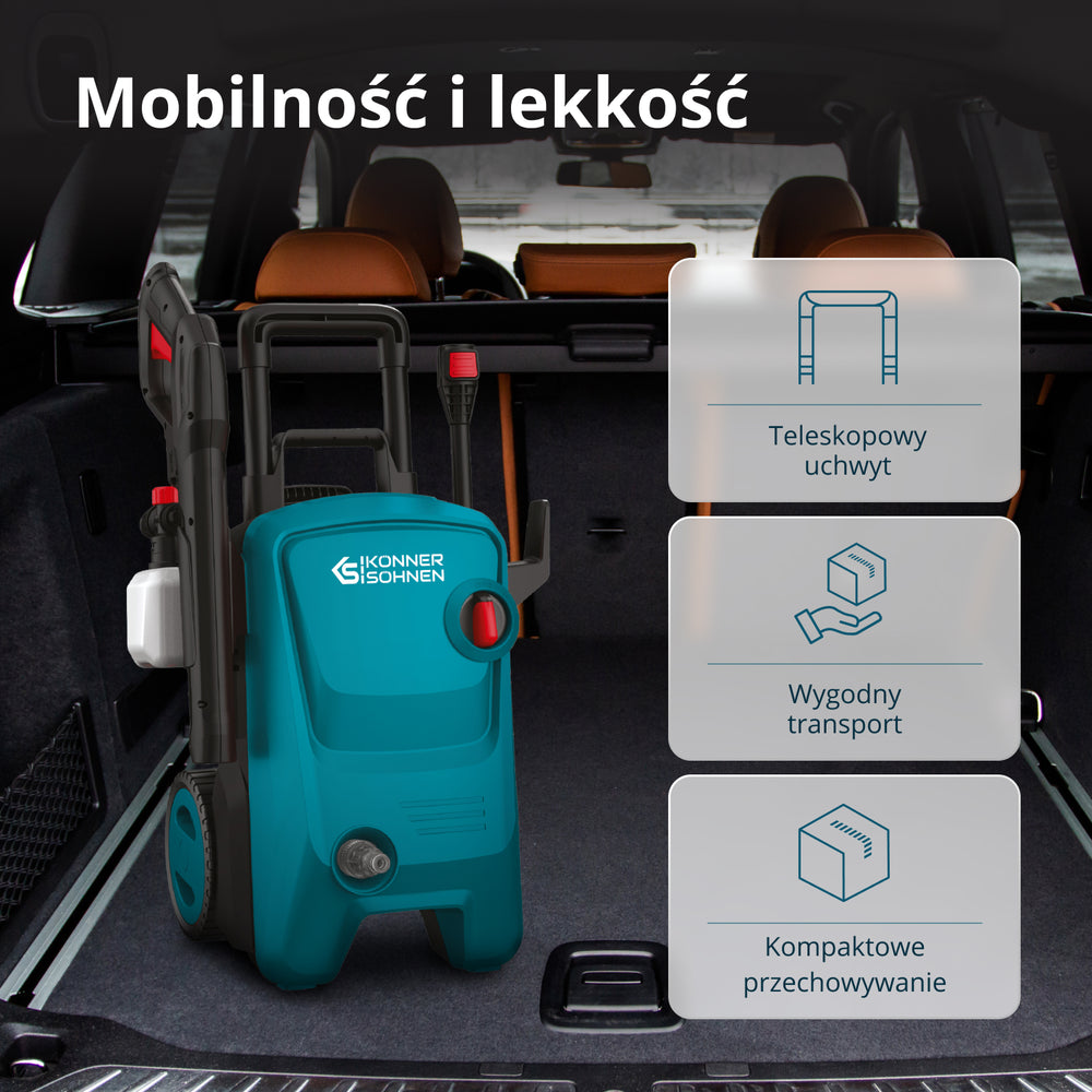 Myjka ciśnieniowa KS PW145V
