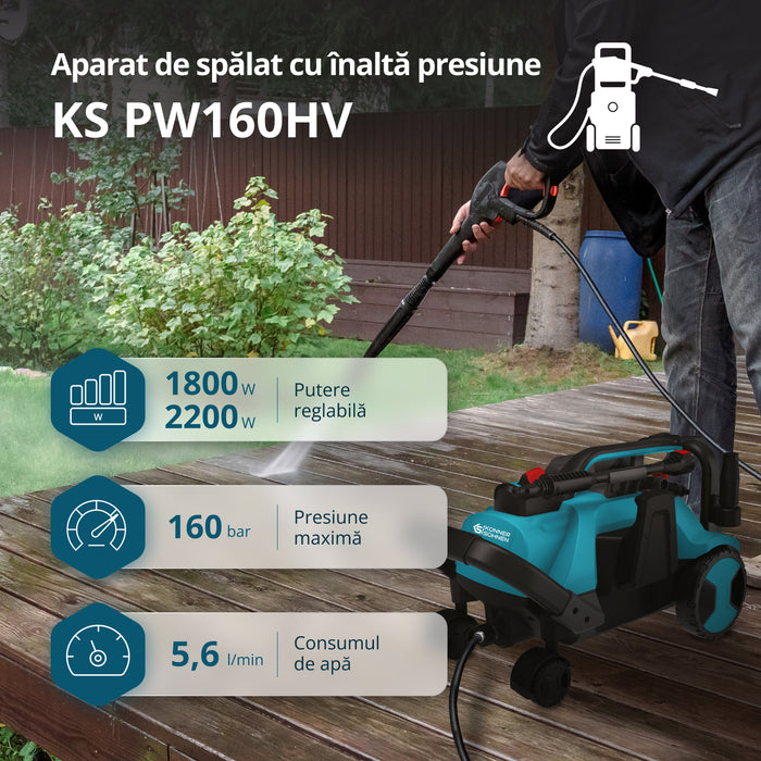 Aparat de spălat cu presiune KS PW160HV