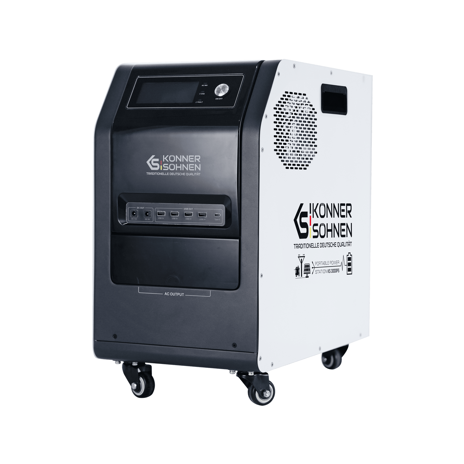 KS 3000PS 3-v-1 Přenosná Napájecí Stanice