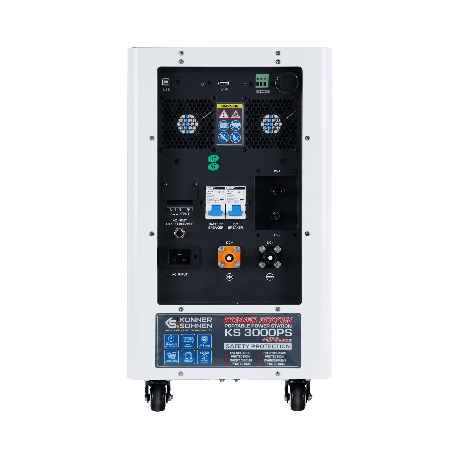 KS 3000PS 3-v-1 Přenosná Napájecí Stanice