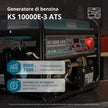 Benzínový generátor „Könner & Söhnen“ KS 10000E-3 ATS thumbnail