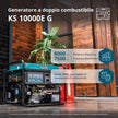 Generátor LPG/benzín "Könner & Söhnen" KS 10000E G thumbnail