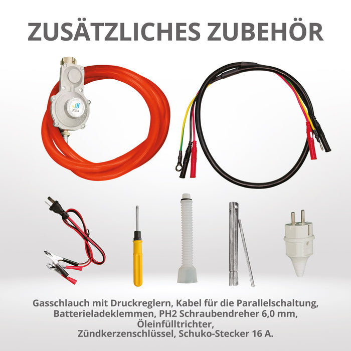 LPG/Benzin-Inverter-Generator KS 2100iG S