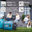 Invertorový generátor na LPG/benzín KS 2100iG S thumbnail