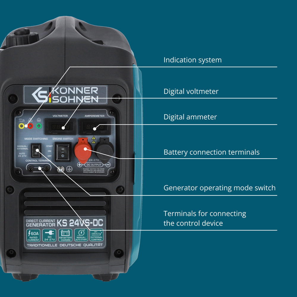 Generatore a Corrente Continua KS 24VS-DC