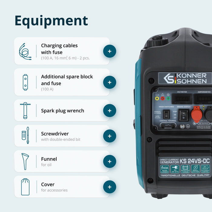 Generatore a Corrente Continua KS 24VS-DC
