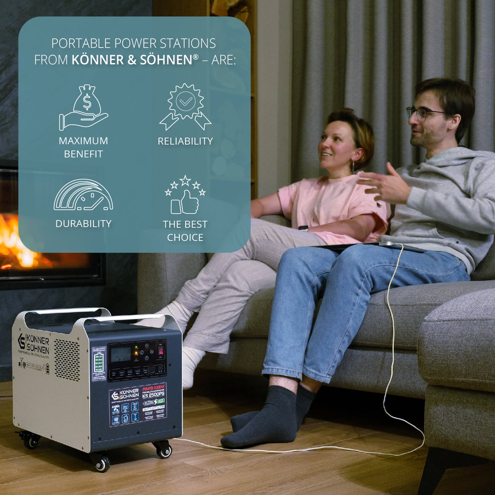 Central eléctrica portátil KS 2500PS