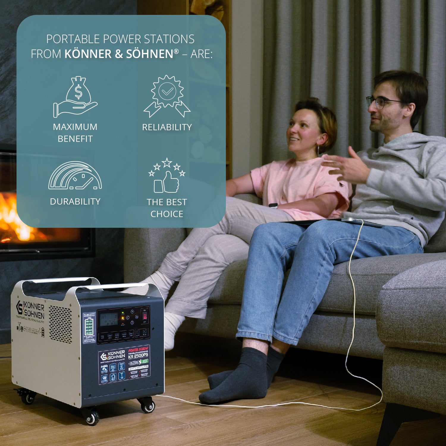 Мощна електроцентрала KS 2500PS
