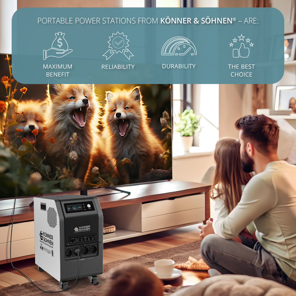 KS 3000PS Stazione di Alimentazione Portatile 3-in-1