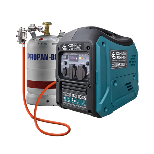 LPG/bensin invertergenerator KS 3000iG S