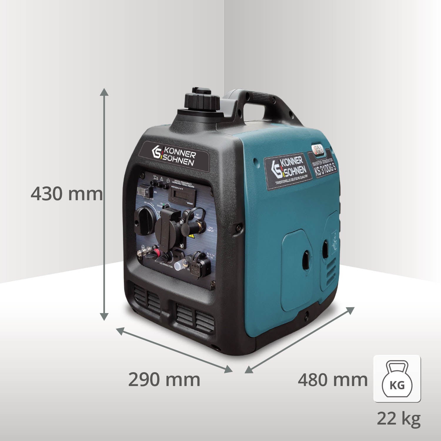 Μετατροπέας γεννήτριας LPG/βενζίνης KS 3100iG S