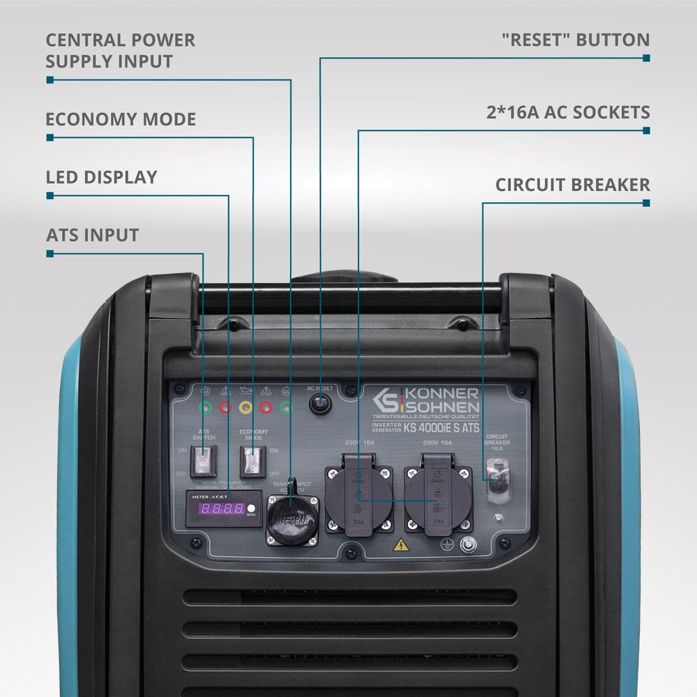 Invertergenerator KS 4000iE S ATS