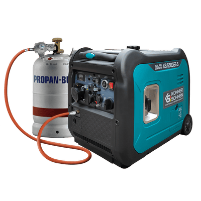 Інверторний генератор LPG/бензин KS 5500iEG S