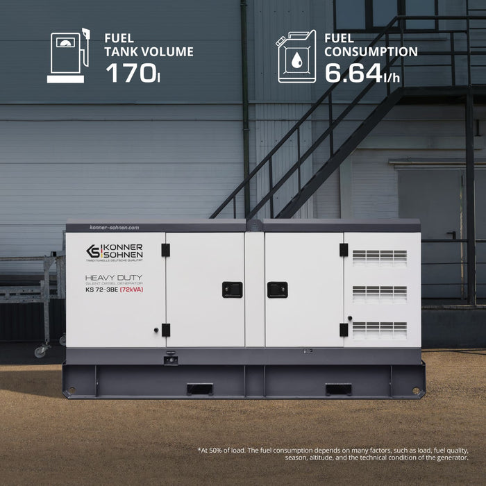 Stazione di Alimentazione Trifase Diesel KS 72-3BE