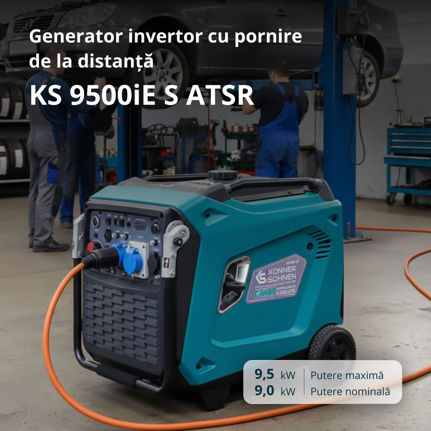 Generator invertor KS 9500iE S ATSR