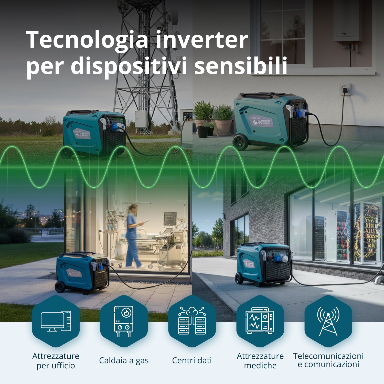 Invertergenerator KS 9500iE S ATSR