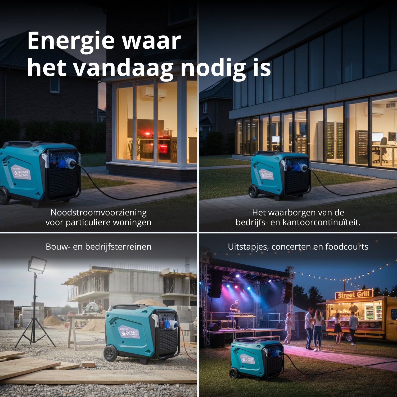 Inverter Generator KS 9500iE S ATSR