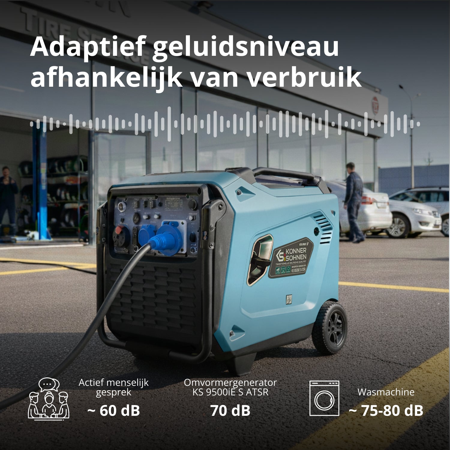 Inverter Generator KS 9500iE S ATSR