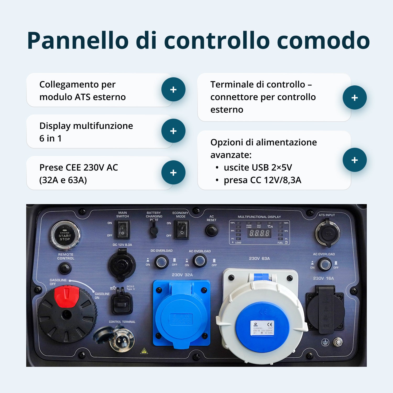 Invertergenerator KS 9500iE S ATSR