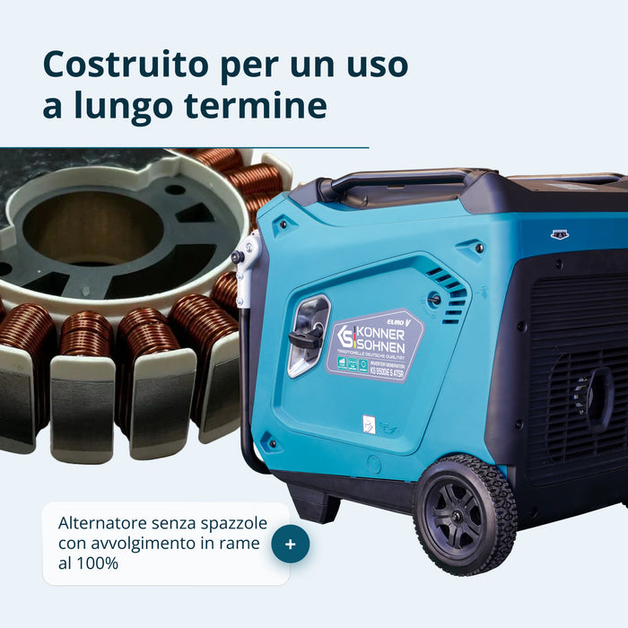 Invertergenerator KS 9500iE S ATSR