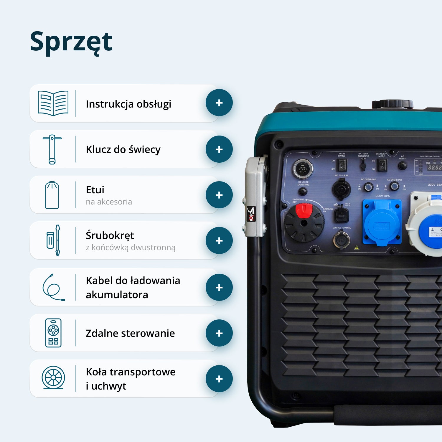 Generator inwerterowy KS 9500iE S ATSR