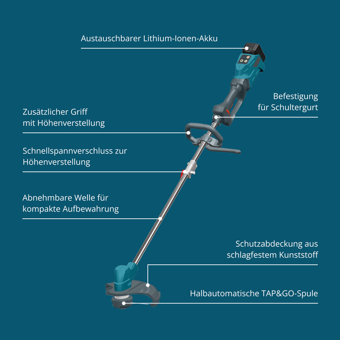 Akku-Rasentrimmer KS BCT-20V