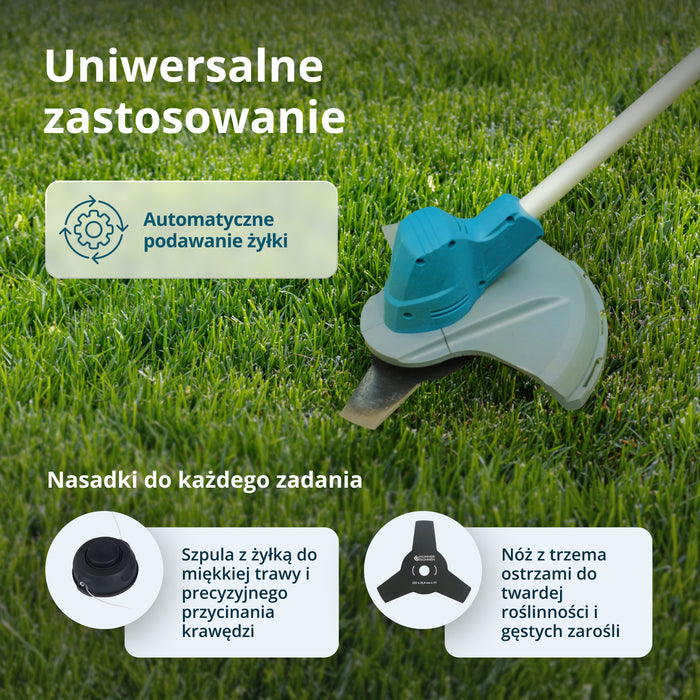 Akcyjny zestaw do pielęgnacji trawnika KS 33LM-BCT20V-SET