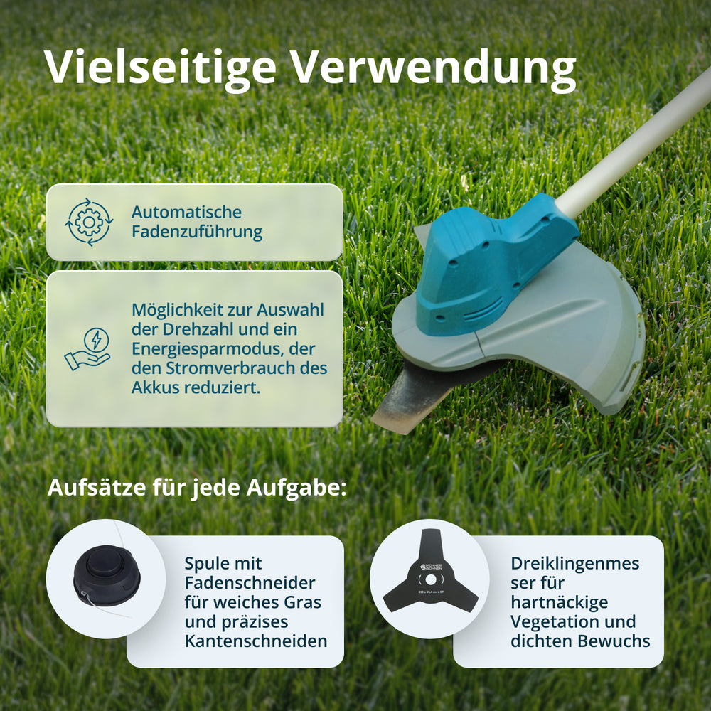 Aktion Rasenpflege-Set KS 43LM-BCT40V-SET