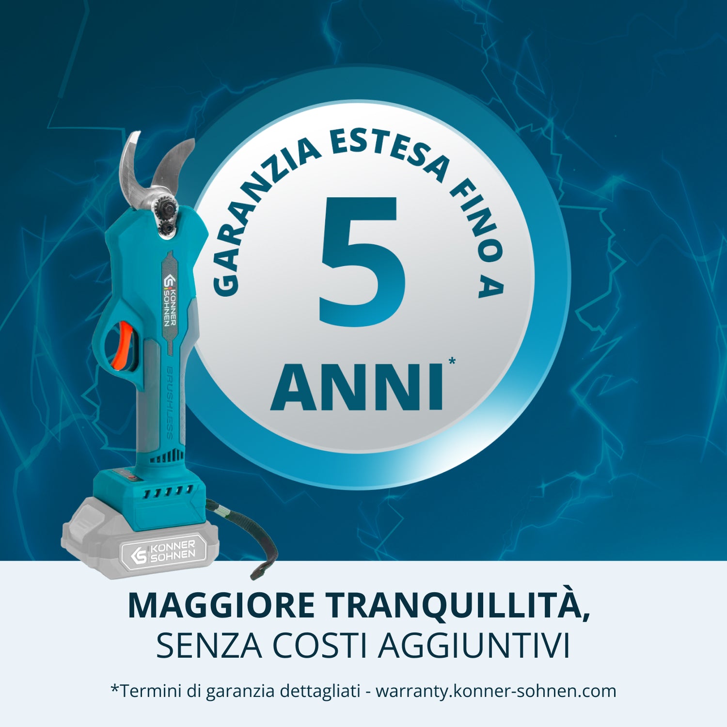 Akumulátorové elektrické prořezávací nůžky KS CPS20V-32