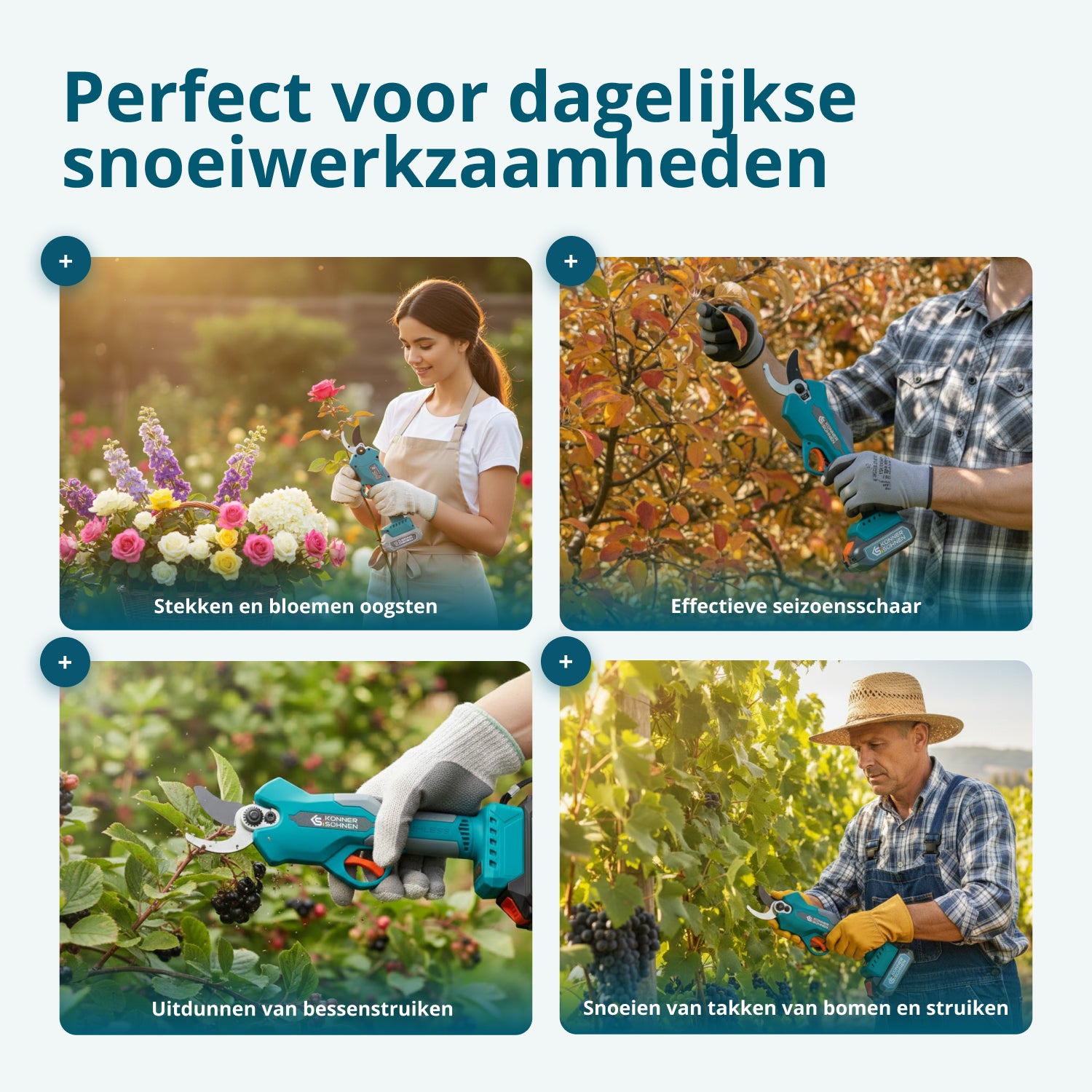 Snoerloze Elektrische Snoeischaar KS CPS20V-32