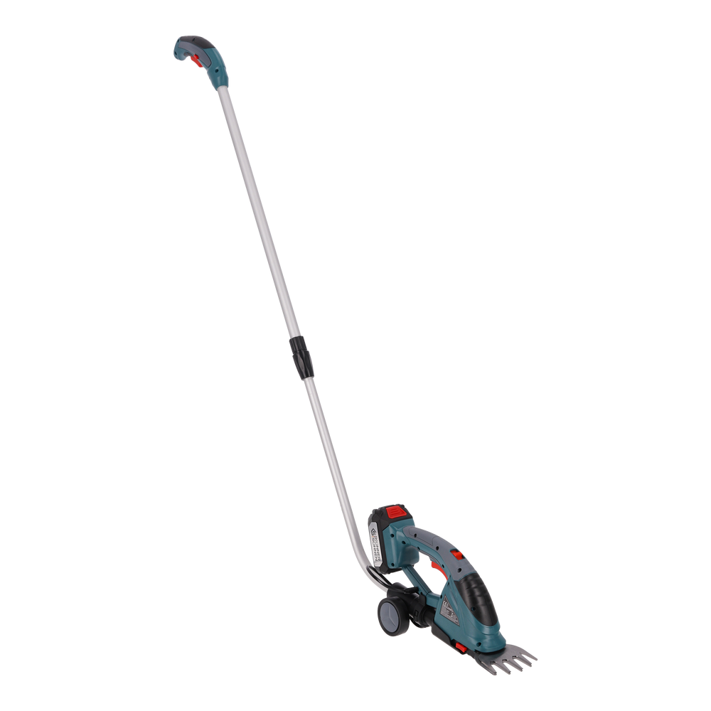 Taille-haie et cisaille à gazon 2 en 1 sans fil avec manche télescopique KS SHT-20V + Extension Pole