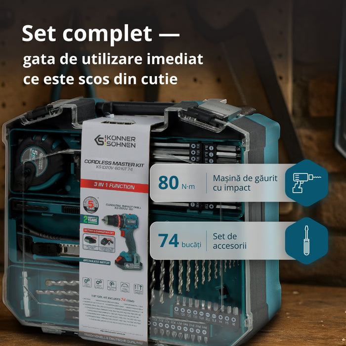 Pachet promoțional KS ID20V-60 KIT 74 PLUS