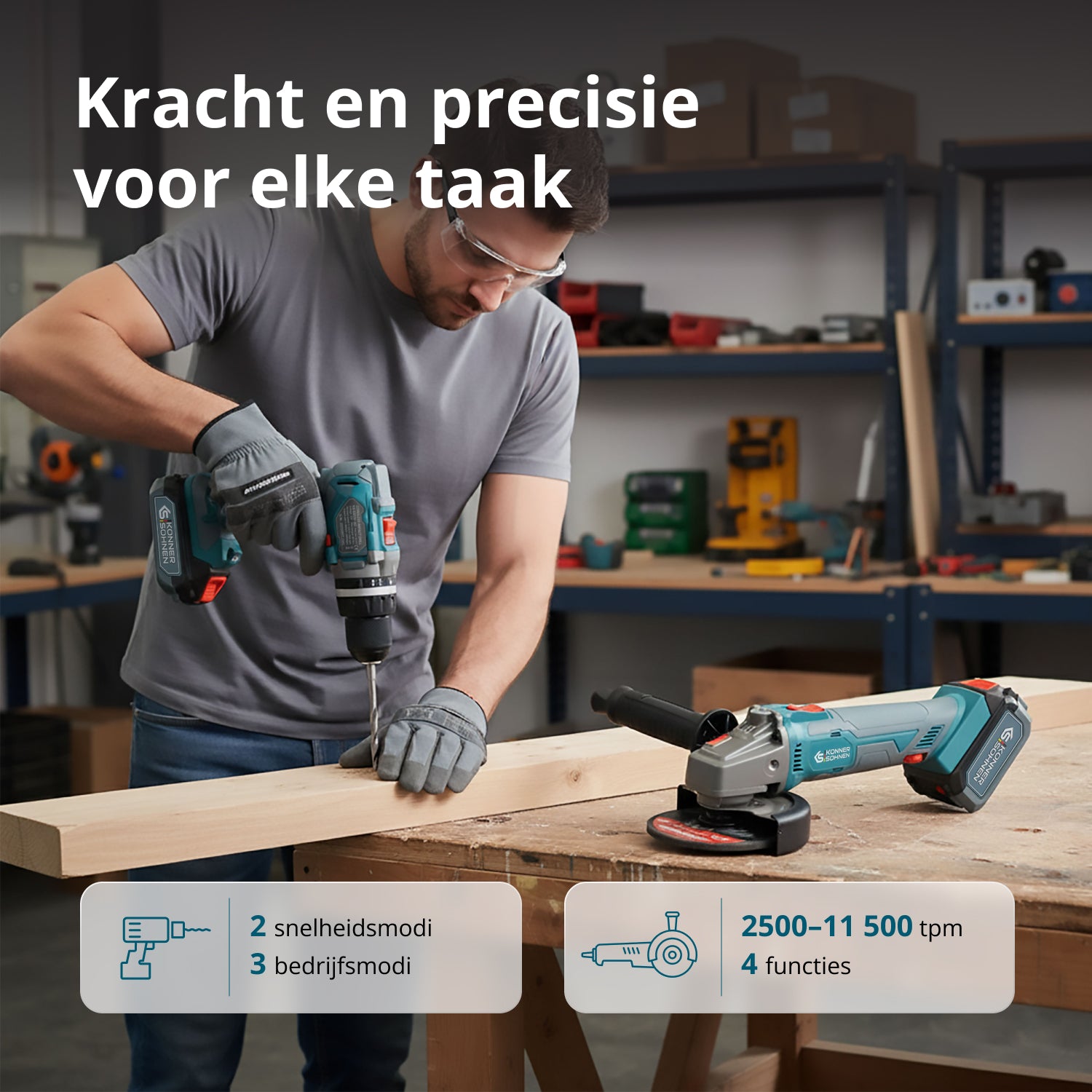 Snoerloze Master Set KS IDAGB 20V SET 1