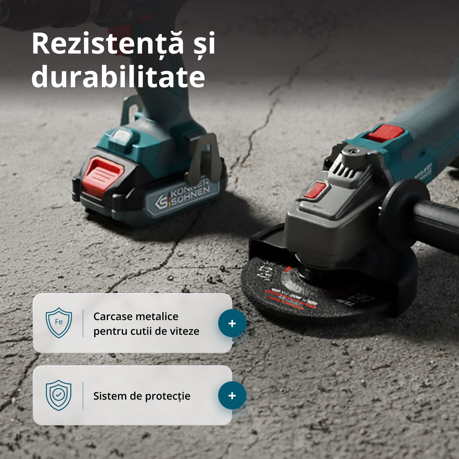 Setul Maestru Fără Fir KS IDAGB 20V SET 1 