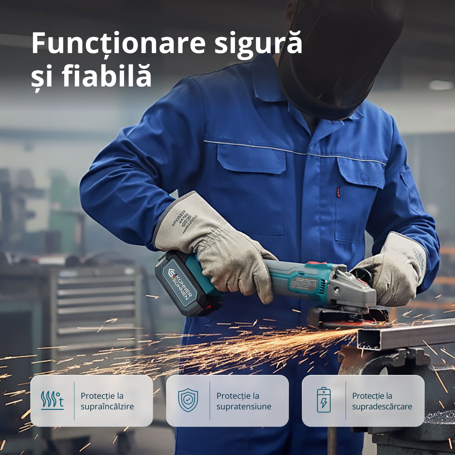 Setul Maestru Fără Fir KS IDAGB 20V SET 1 