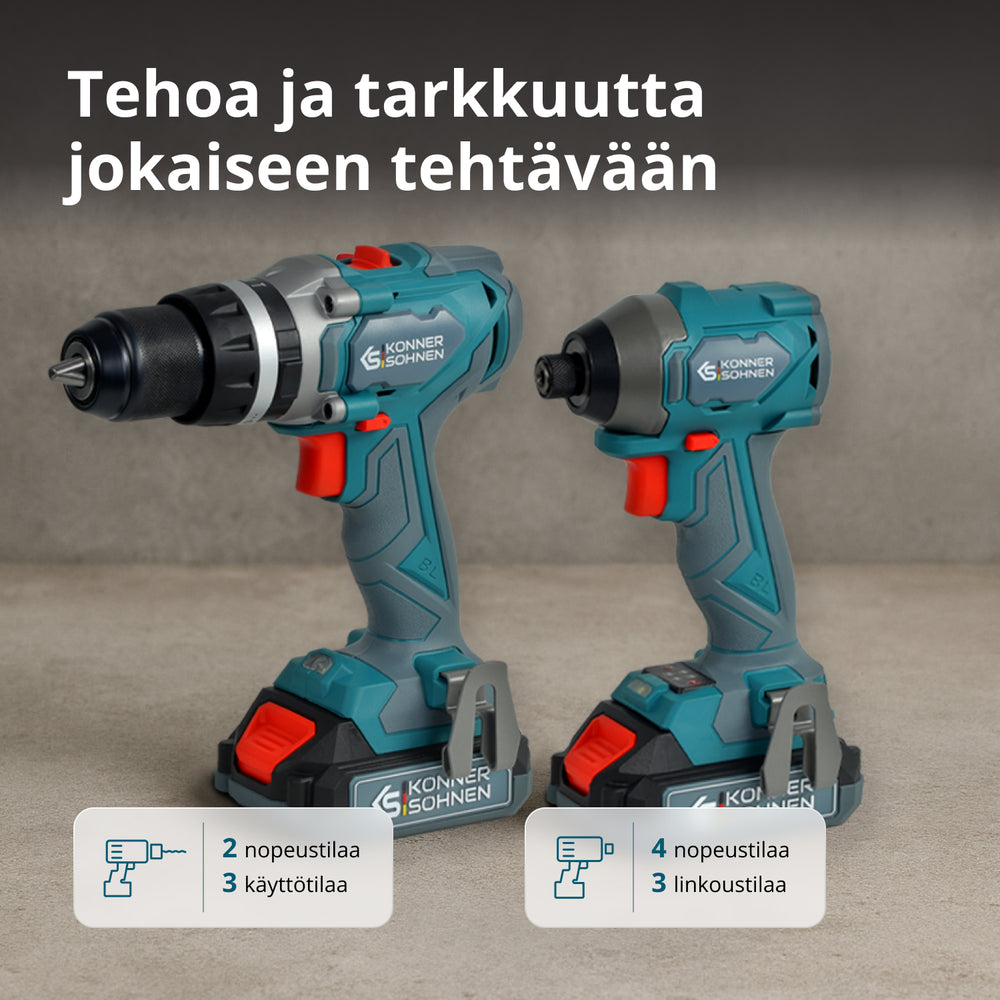 Johdoton Master Setti 2in1 KS IDISD 20V SET 2 PLUS
