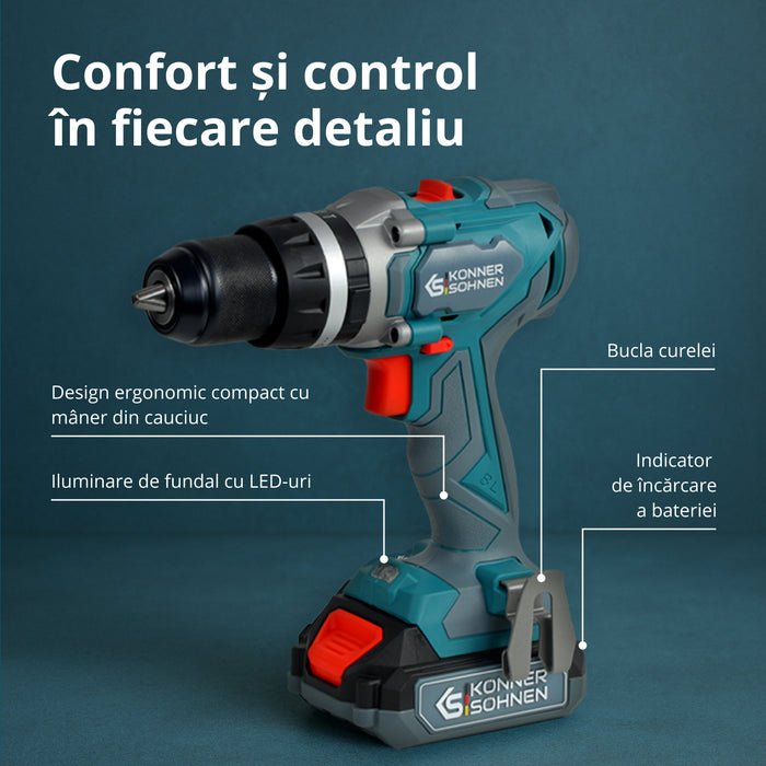 Pachet promoțional KS IDISD 20V SET 2 PLUS