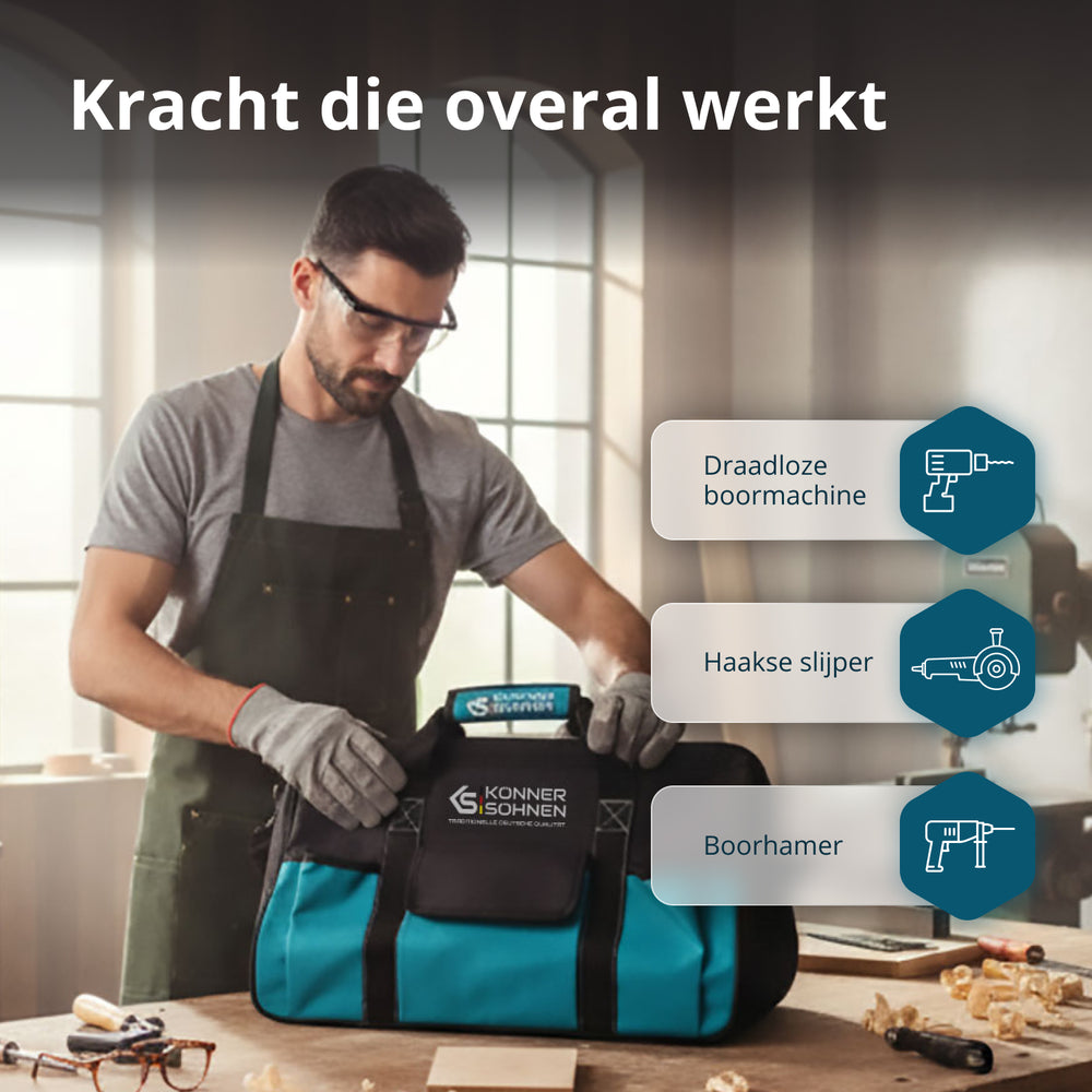 Snoerloze Master Set 3-in-1 Kit KS RHAGD 20V SET 3 (Refurbished – Zo goed als nieuw)