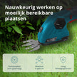 Snoerloze 2 in 1 Grasmaai- en Heggenschaar met Telescopische Verlengstok KS SHT-8V + Extension Pole thumbnail