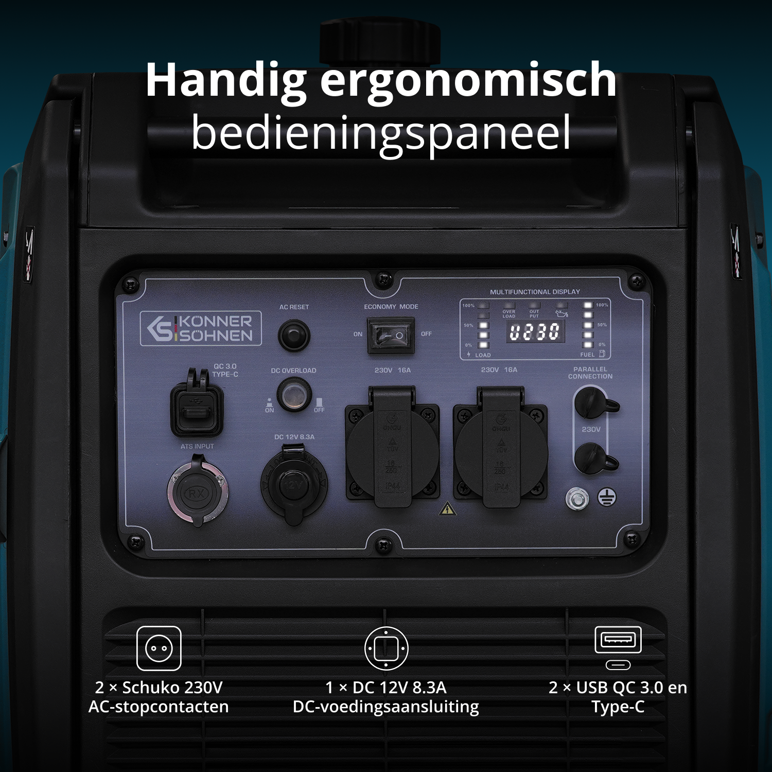 Invertergenerator KS 4000iE S