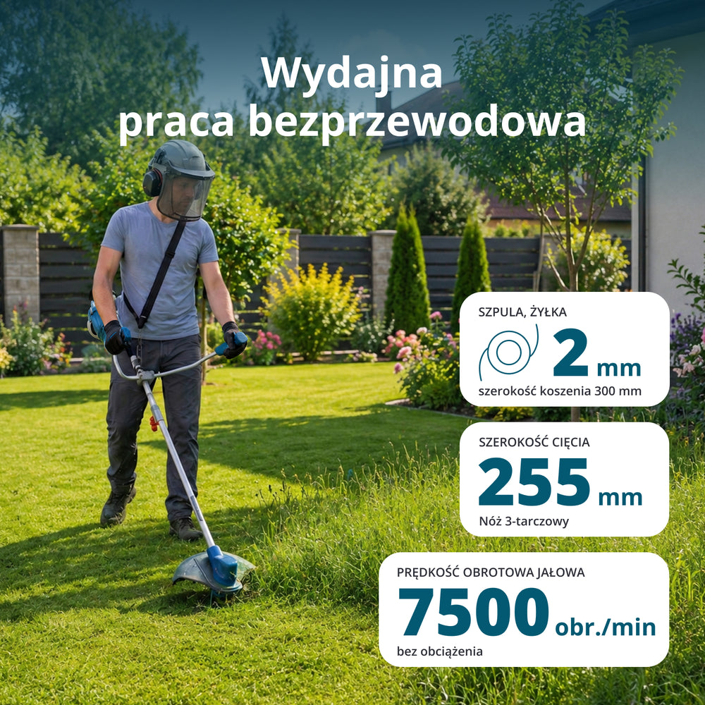 Akumulatorowa kosa ogrodowa KS BCT1-40V