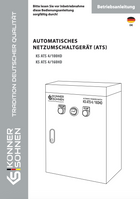 Automatisches Netzumschaltgerät (ATS) KS ATS 4/100HD, KS ATS 4/160HD