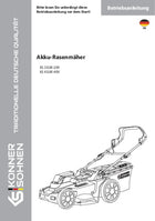 Akku-Rasenmäher
