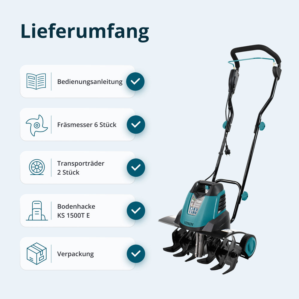 Elektro-Bodenhacke KS 1500T E