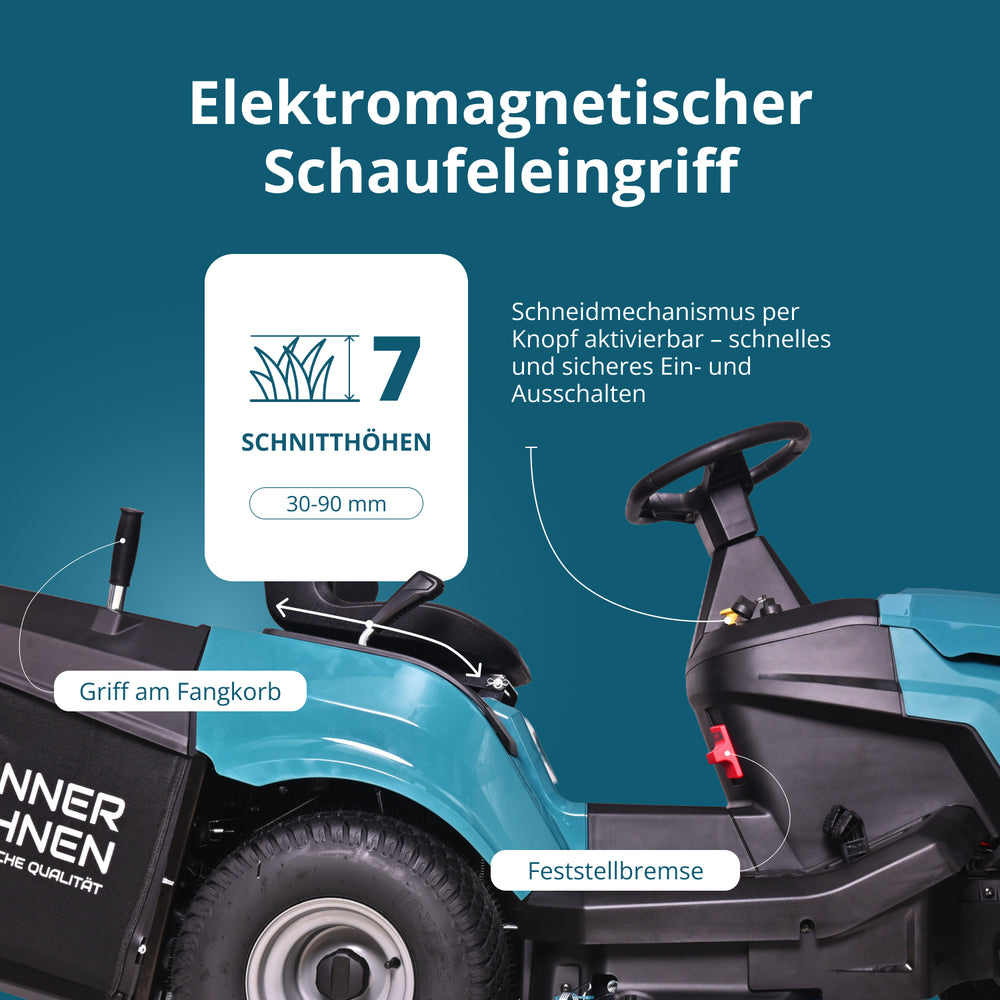 Benzin-Rasentraktor KS 98TMG-H