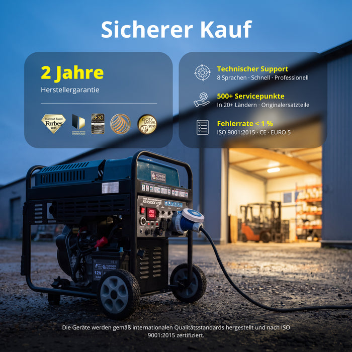 Diesel-Inverter-Generator KS 9500iDЕ ATSR